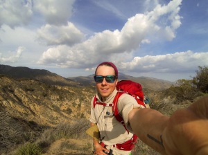 GoPro selfie in the desert